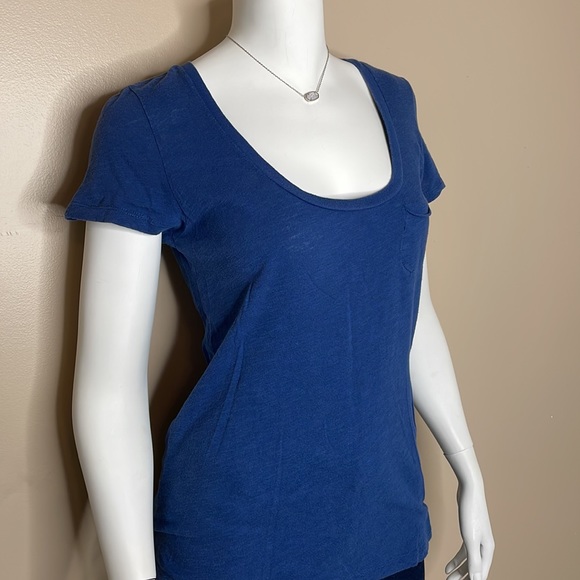 Check & Stripes Blue Short Sleeve Tee - Picture 2 of 7